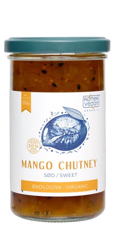 Mangochutney sød, økologisk